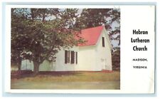 c1960's Madison Virginia VA, Hebron Lutheran Church Vintage Postcard picture