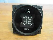 Vintage Aviation Aircraft Dual DC Amps Gauge Steampunk Altered Art picture