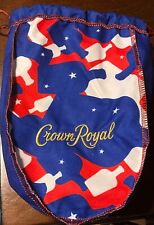 Crown Royal Red White & Blue Camouflage 750ml Bag Rare Limited Edition *July 4th picture