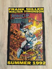 Robocop Terminator Frank Miller Walt Simonson Promo Poster Dark Horse 1994 Rare picture