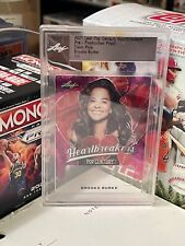 2021 Leaf Pop Century Brooke Burke Pre Production Proof CLEAR PINK 1/1 Card picture