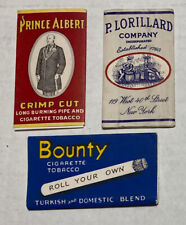 Vintage Prince Albert & P. Lorillard Cigarette Tobacco Rolling Papers NOS 3  picture