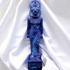RARE ANCIENT EGYPTIAN ANTIQUITIES Statue Large Of Goddess Sekhmet Made Malachite picture