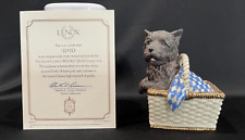 Lenox “Toto” The Wizard Of Oz Collection Figurine in Basket Gold Trim with COA picture