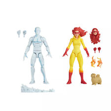 Marvel Legends Spiderman and His Amazing Friends Iceman Firestar Action Figures picture
