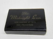 The Midnight Sun Gay Bar San Francisco California 18th Street @ Castro Matchbook picture