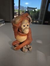1994 Lenox Porcelain ORANGUTAN Monkey Smithsonian Institution Figurine 7” 🐒 picture