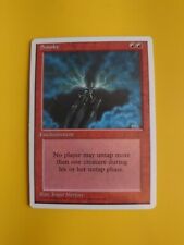 Smoke  4th Edition Enchantment   MTG Card.  old vintage picture