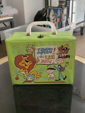 Linus the Lion- Hearted vinyl lunchbox & Thermos 1965 Rare Aladdin  picture