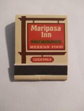 Vintage Matches From Mariposa Inn Mexican Food West Covina California picture