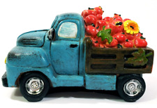 Robert Stanley Pumpkins & Sunflowers Fall Truck Resin 7.25