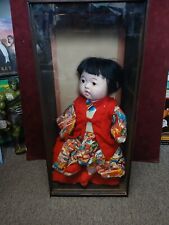 Rare Large Vintage Antique Japanese Celluloid Baby Doll in Kimono 16