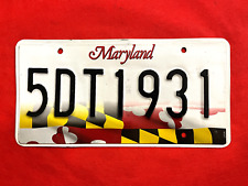 Maryland License Plate 5DT1931 ...... Expired / Crafts / Collect / Specialty picture