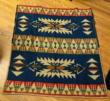 Vintage Biederlack Fleece Blanket Aztec Navaho Tribal Native American 60 x 52 picture