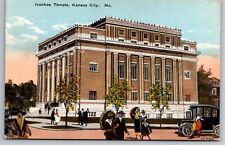 Ivanhoe Temple Kansas City MO C1910's Postcard S22 picture