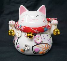 Ceramic Lucky Cat Coin Bank 6