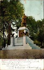 Post Card Mc Kinley Monument Reading Pa. Posted 1906 picture