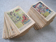 Large lot of 160 vintage coverless silver age comics. picture