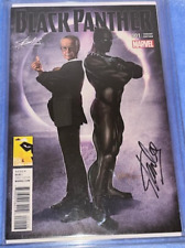 2016 Marvel BLACK PANTHER #1 MEFCC Variant Signed STAN LEE Collectibles 0719 picture