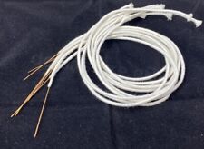 Lot 3 Replacement Wired Wicks For Dunhill Clark Zippo Ronson Petrol Lighters picture