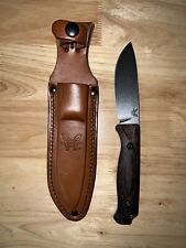 BENCHMADE KNIVES USA HUNT WOOD HANDLE SADDLE MOUNTAIN SKINNER KNIFE 15002 picture