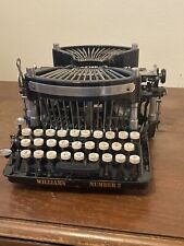 Williams No. 2 Typewriter, White Keys, With Ink Trays picture