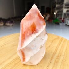 430g RARE Natural flame Red Carnelian agate Crystal Freeform from Madagascar picture