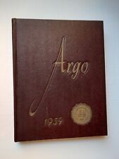 Vintage WESTMINSTER COLLEGE Yearbook 1959 THE ARGO Pennsylvania picture