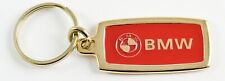 Vintage 1970’s BMW Karriers USA Metal Keychain FOB RARE Red Enamel Painted picture