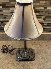 Yost Antique Patina Brass Artistic Lamp. Read Description picture