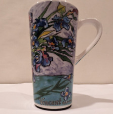 Vincent Van Gogh Irises Tall Travel Coffee Mug D Burrows  picture