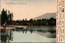 1907 North Conway New Hampshire NH Echo Lake UDB Vintage Postcard picture
