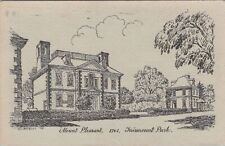 Mount Pleasant Fairmount Park Postcard picture