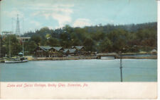 Moosic Pa Pennsylvania - Rocky Glen Park Swiss Chalet #3 -  Postcard - ca 1905 picture