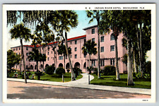 c1930s Indian River Hotel Rockledge Florida Vintage Postcard picture