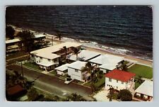 Pompano Beach FL-Florida, The Ocean Palms c1954 Vintage Souvenir Postcard picture