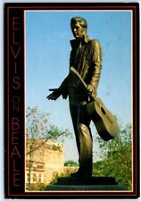 Postcard - Elvis Presley Statue, Elvis Presley Plaza - Memphis, Tennessee picture