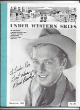 UNDER WESTERN SKIES #26 DEC - 1983**RAND BROOKS**FEATURED ON COVER** picture