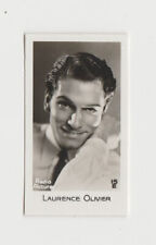 Laurence Olivier 1933 Bridgewater Film Stars Small Trading Card - Series 2 #15 picture