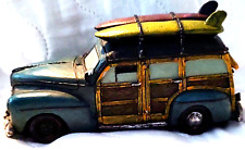 Popular Imports Woody Wagon Resin 6