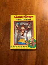 Curious George Holiday Ornament Beach Ball (Trevco) 1990s picture