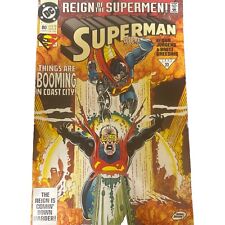 SUPERMAN MAN OF STEEL #22 DC Comics Reign of The Supermen 1993 picture