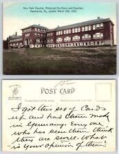 Marshalsea Pittsburgh PA MALE INSANE ASYLUM HOSPITAL Postcard j794 picture
