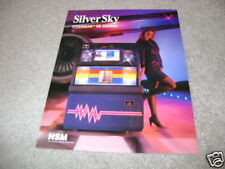NSM SILVER SKY CD jukebox  flyer   picture