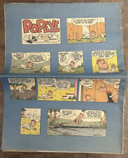 RARE 1973 BRAZIL King Features Synd. Giant Comic Book: Peanuts Popeye Agente X9+ picture