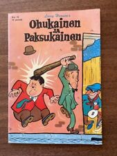Ohukainen Ja Paksukainen Vintage Finnish Comic Books 1965 Laurel and Hardy picture