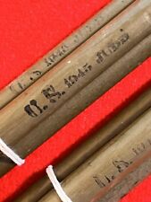 WWII TENT POLES, 2 Complete, 6 sections  (