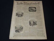 1857 AUGUST 8 LIFE ILLUSTRATED NEWSPAPER - ALPINE PEDESTRIANISM - NP 5924 picture