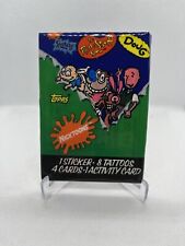 1993 Topps Nickelodeon Nicktoons 1x Sealed Pack picture