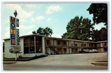 1974 Mid Towner Motel Lodge Restaurant Classic Car Mayfield Kentucky KY Postcard picture